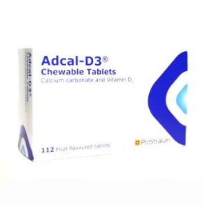 Adcal D3 Chewable Tablets Fruit Flavour 112 Pack