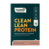 Clean Lean Protein πpe; Rich Chocolate πpe; 10 x 25g Sachets Box