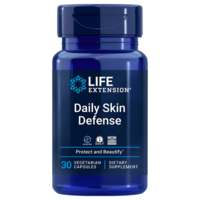 Daily Skin Defense πpe; 30 Veg Caps πpe; Life Extension