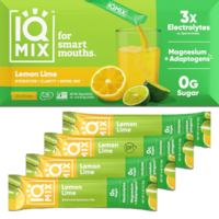 IQMIX Lemon Lime πpe; 20 Electrolyte Hydration Sachets