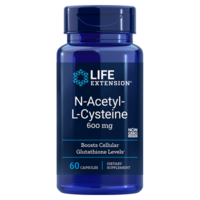 Life Extension N-Acetyl-L-Cysteine, 600 mg 60 vegetarian caps
