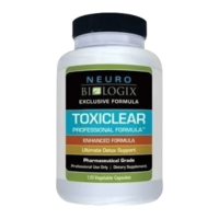 Toxiclear Professional Formula πpe; 120 Capsules πpe; Neurobiologix