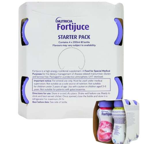 Fortijuice Starter Pack 4x200ml