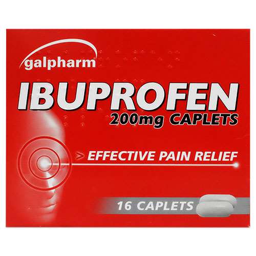 Ibuprofen 200mg Caplets 16