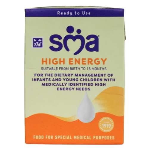 SMA High Energy Ready To Use Formula Birth -18 Months 200ml
