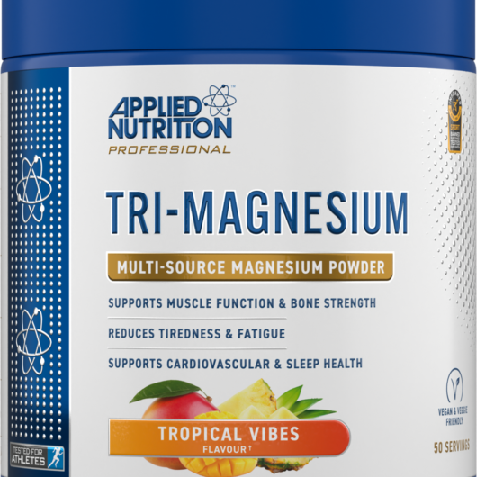 Applied Nutrition Tri Magnesium Powder Tropical Vibes Flavour 200g
