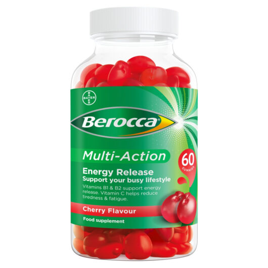 Berocca Multi-Action Cherry Flavour 60 Tablets