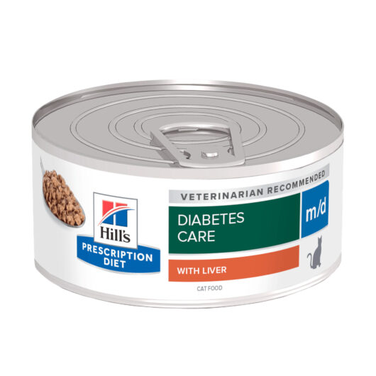 Hills Prescription Diet m/d Diabetes Care Wet Cat Food 24x156g Can