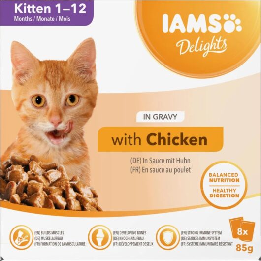 IAMS Delights Kitten in Gravy 24 x 85g