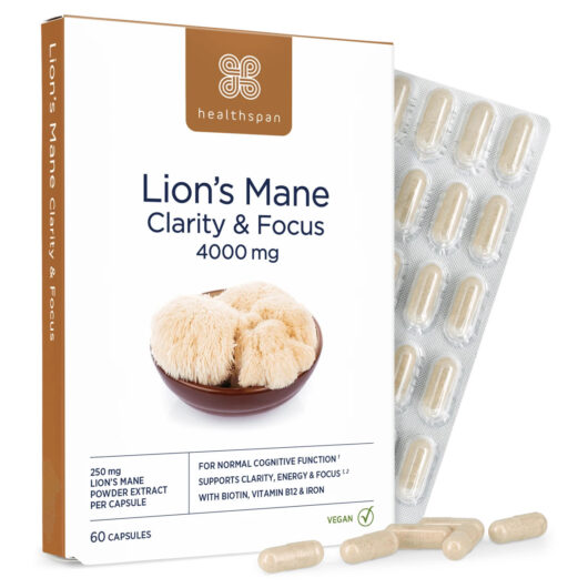 Lions Mane Clarity & Focus 60 Capsules