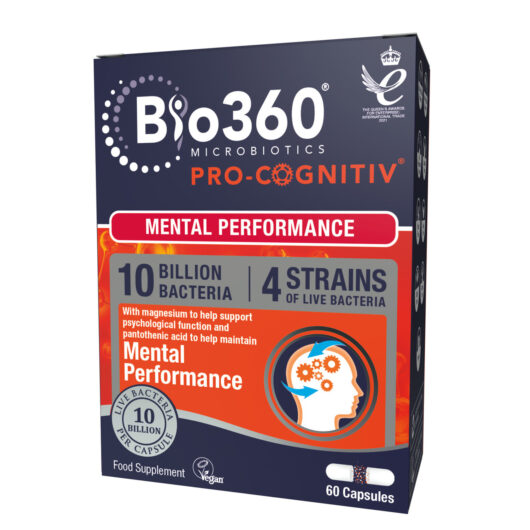 Natures Aid Bio360 Pro-Cognitiv Metal Performance 60 Capsules