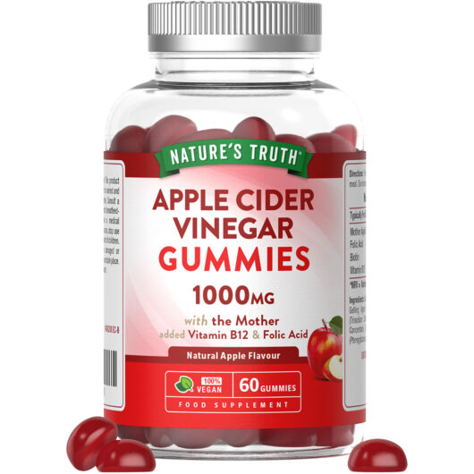 Nature's Truth Apple Cider Vinegar w/the Mother & Ginger - 60 Gummies