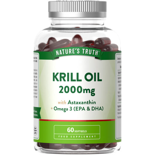 Nature's Truth Krill Oil 2000mg - 60 Softgels