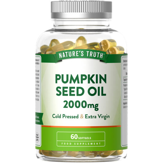 Nature's Truth Pumpkin Seed Oil 2000mg - 60 Softgels