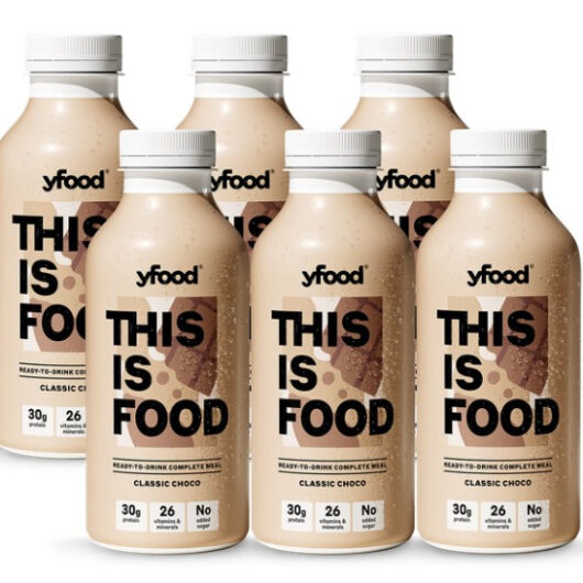 yfood Ready to Drink Complete Meal Classic Choco 500ml x 6