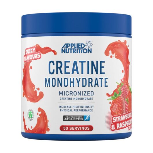 Applied Nutrition Creatine Monohydrate Powder Strawberry & Raspberry 250g
