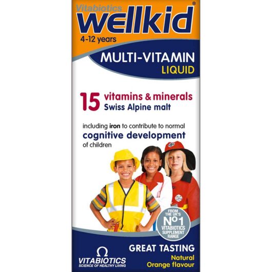 Wellkid Vitabiotics Multi-Vitamin Liquid 150ml