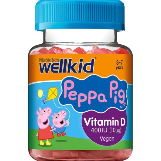Wellkid Vitabiotics Peppa Pig Vitamin D - 30 Jellies
