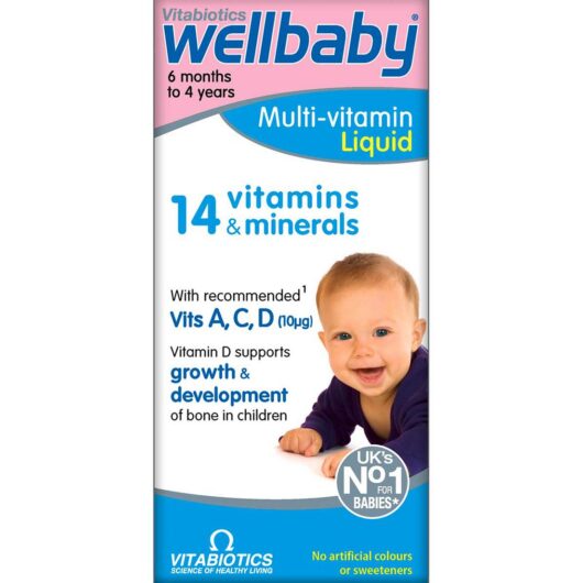 Wellkid Vitabiotics Wellbaby Multi-Vitamin Liquid 150ml