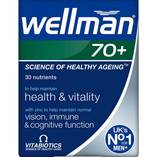 Wellman Vitabiotics 70+ - 30 Tablets